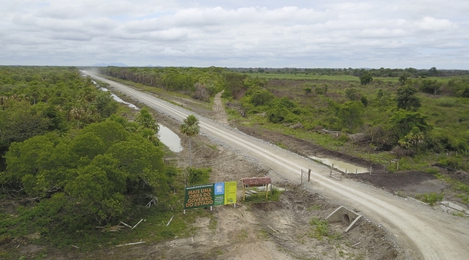 Estrada do Naitaca tira região do isolamento no Pantanal 