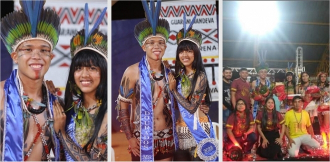 Miss e Mister Indígena 2022 são eleitos na Aldeia Jaguapiru