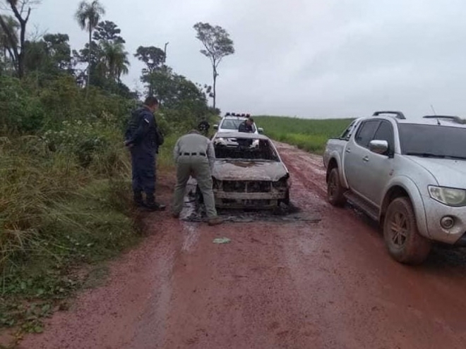 Carro Queimado Paraguai