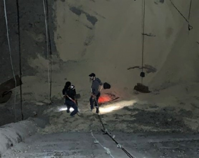 Equipe de resgate encontra corpo do trabalhador soterrado em grãos de soja
