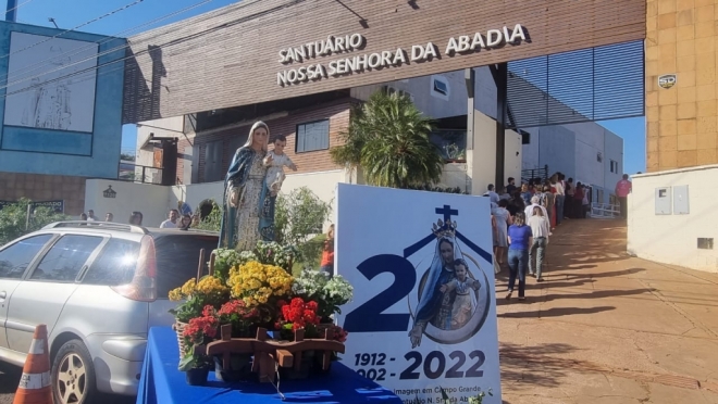 Santuário Nossa Senhora da Abadia comemora 20 anos de fé e devoção em Campo Grande